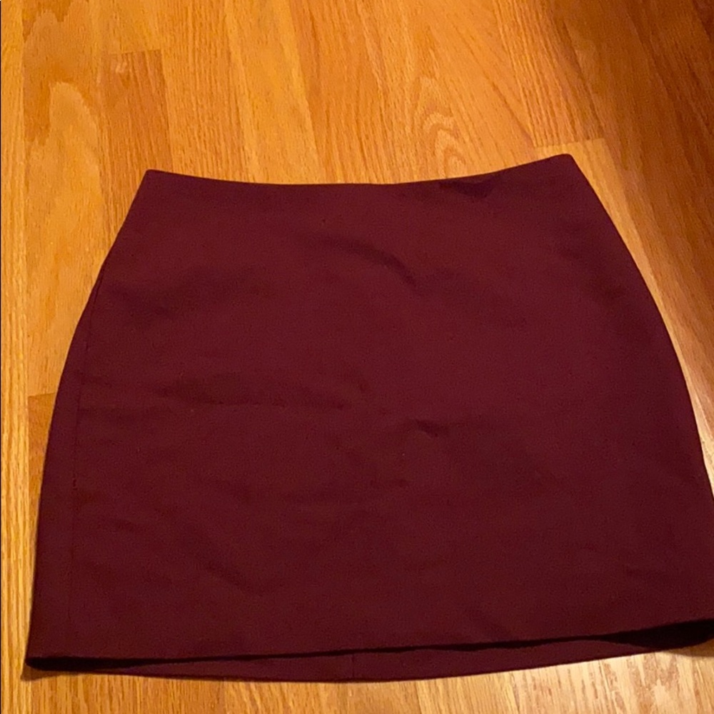 RED PENCIL SKIRT